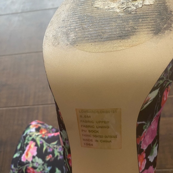 Steve Madden Lombard Floral Sock boots - Picture 7 of 15